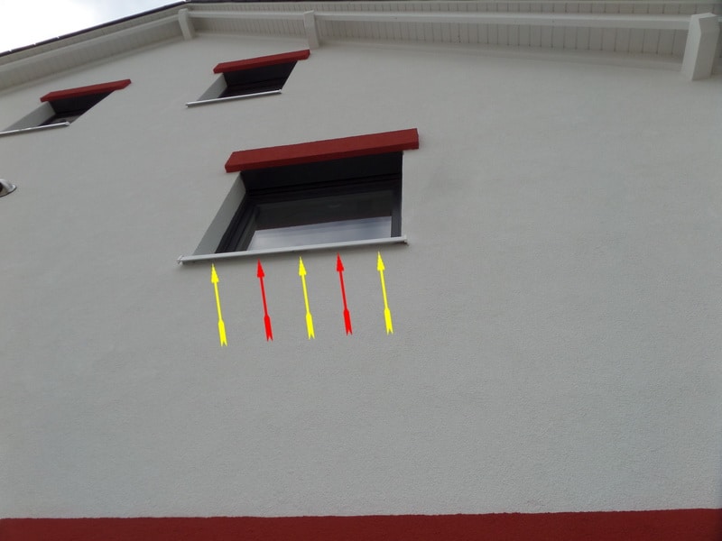 Kontrolle Tausch der Fenster