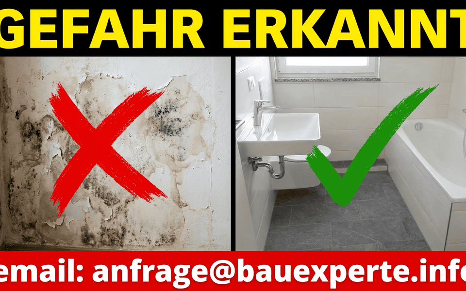 Bauabnahme – Prüfung auf schimmel Baufeuchte
