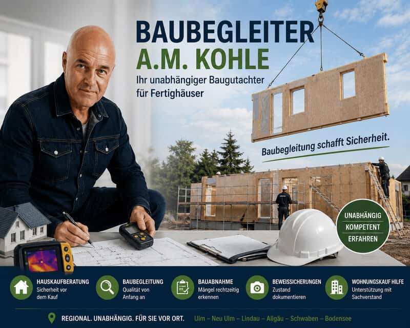 Bauexperte LINDAU - Ihr Bodensee Baubegleiter & Baugutachter Baubegleiter A.M. Kohle